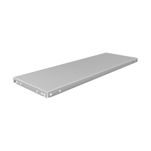 Slotted Angle Shelf, Galvanized Steel, 36" W x 12" D Superchem Industries