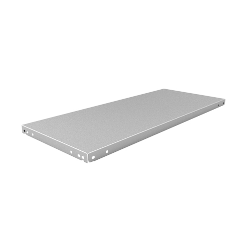 Slotted Angle Shelf, Galvanized Steel, 36" W x 15" D Superchem Industries