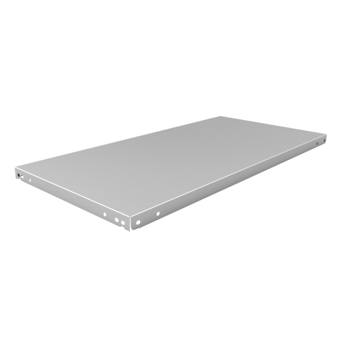 Slotted Angle Shelf, Galvanized Steel, 36" W x 18" D Superchem Industries