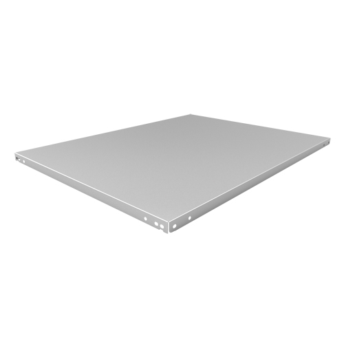 Tablette &agrave; corni&egrave;re perfor&eacute;e, Acier galvanis&eacute;, 42" la x 32" p Superchem Industries