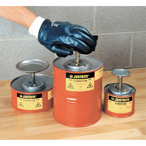 Plunger Cans, 1 pt. Capacity Superchem Industries