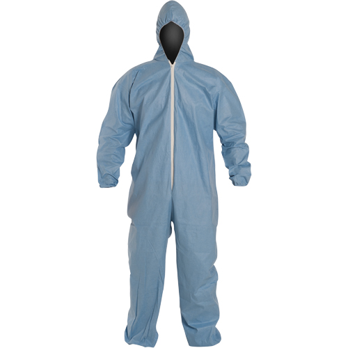 Combinaisons Proshield 6 SFR, Grand, Bleu, Tissu ignifug&eacute; Superchem Industries