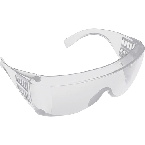 Lunettes pour visiteurs, Lentille Transparent, Anti-&eacute;gratignures/Polaris&eacute;, ANSI Z87+/R&eacute;pond ou surpasse la norme CSA Z94.3 Superchem Industries