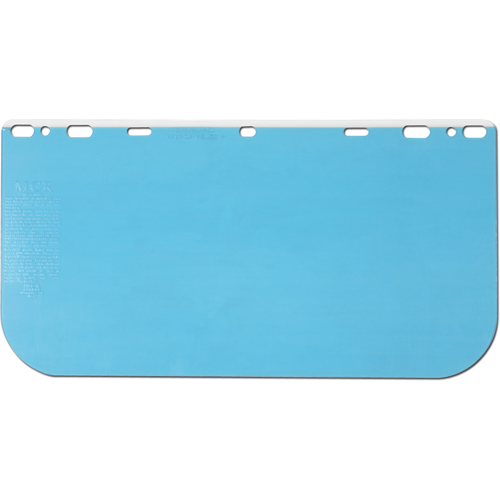 Faceshield for Ratchet Headgear, Polycarbonate, Clear Tint Superchem Industries
