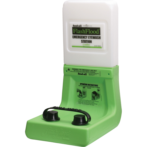 Fendall Flash Flood&reg; Eyewash Stations, Single Superchem Industries