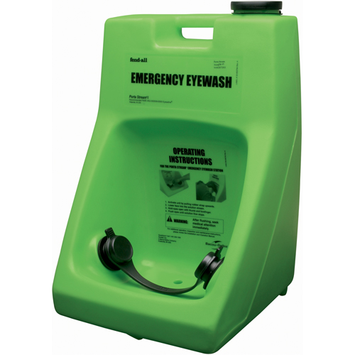 Douche oculaire Fendall Porta Stream I, Portatif Superchem Industries