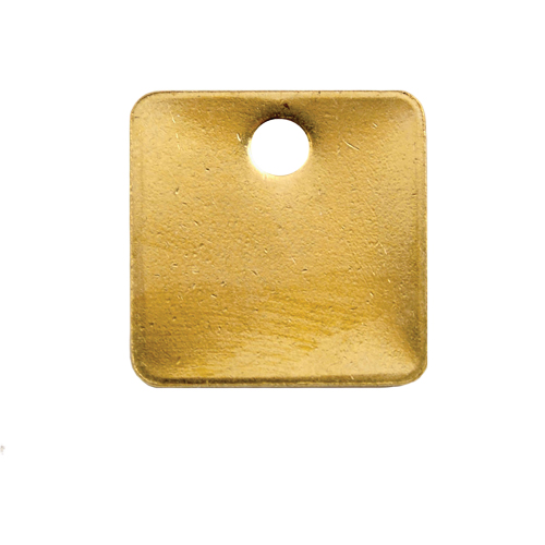 Blank Tags, Brass, 1.25" dia Superchem Industries