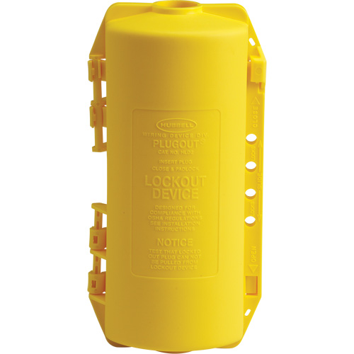Hubbell Plugout&reg; Lockout, Plug Type Superchem Industries