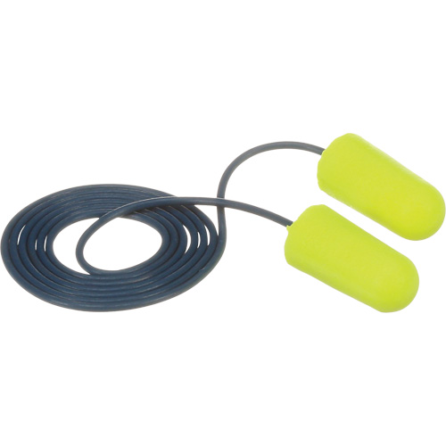 E-A-Rsoft Metal Detectable Earplugs, Corded, Regular, Bulk - Polybag, 32 NRR dB Superchem Industries