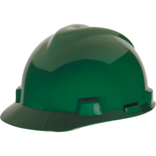 V-Gard&reg; Slotted Hard Hat, Pinlock Suspension, Non-Vented Superchem Industries