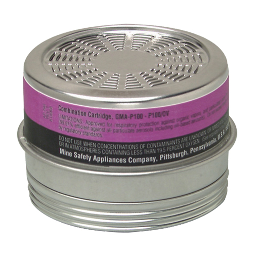 Cartouches pour respirateurs Comfo, Cartouche gaz/vapeur, Vapeurs organiques/P100 Superchem Industries