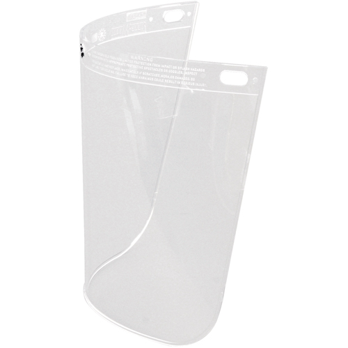 North&reg; High Performance&reg; Faceshield, Propionate, Clear Tint Superchem Industries