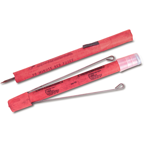 Safety Flares, With Wire Stand, 20 mins. Superchem Industries