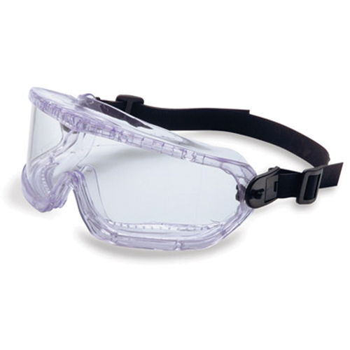Uvex&reg; V-Maxx Safety Goggles, Clear Lens, Anti-Fog, Indirect Vent Superchem Industries