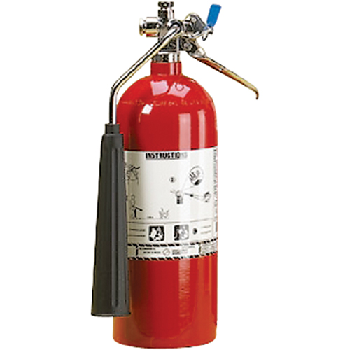 Aluminum Cylinder Carbon Dioxide (CO2) Fire Extinguishers, BC, 15 lbs. Capacity Superchem Industries
