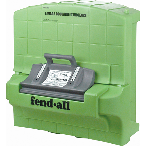 French Instructions for Fendall Pure Flow 1000&reg; Eyewash Station, Gravity-Fed, 7 gal. Capacity, Meets ANSI Z358.1 Superchem Industries