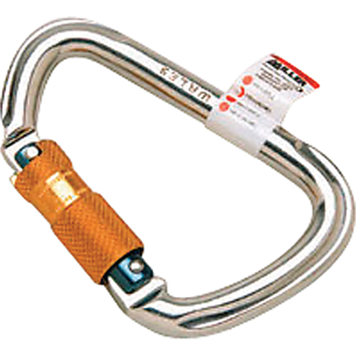 Miller&reg; Carabiners, Aluminum, 401 lbs Capacity Superchem Industries