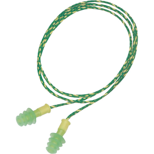 Bouchons d'oreilles Fusion de Howard Leight, Vrac - Boîte, Petit, Avec cordon Superchem Industries