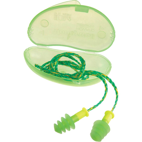 Bouchons d'oreilles Fusion de Howard Leight, Vrac - Boîte, Petit, Avec cordon Superchem Industries
