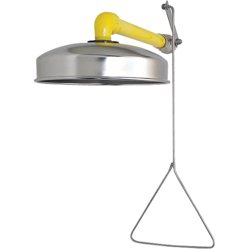 Horizontal Supply Emergency Shower Stations, Wall-Mount Superchem Industries