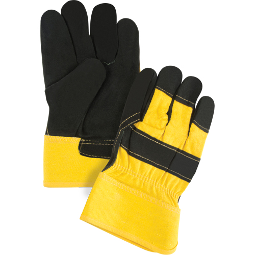 Superior Warmth Winter-Lined Fitters Gloves, Large, Split Cowhide Palm, Thinsulate Inner Lining Superchem Industries