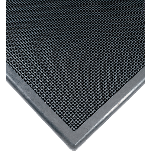 Tapis de d&eacute;sinfection No 222, Caoutchouc, 2' la x 2-2/3' lo x 1/2" &eacute;pais, Noir Superchem Industries