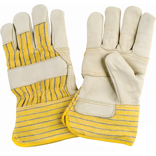 Gants d'ajusteur doubl&eacute;s pour l'hiver &agrave; paume renforc&eacute;e, T-Grand, Paume en Cuir fleur de vache, Doublure en Molleton de coton Superchem Industries