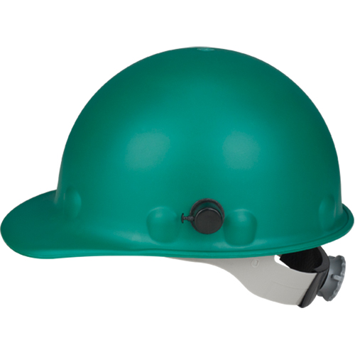Casques de protection Roughneck P2A Fibre-Metal, R&eacute;pond aux normes CSA type 1, Suspension Rochet, Non ventil&eacute; Superchem Industries