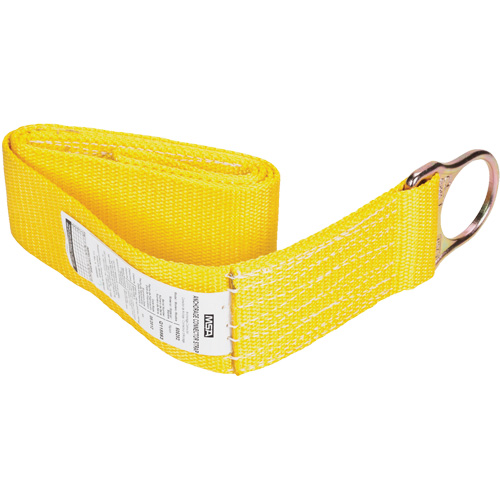 Anchorage Connector Straps, D-Ring, Temporary Use Superchem Industries