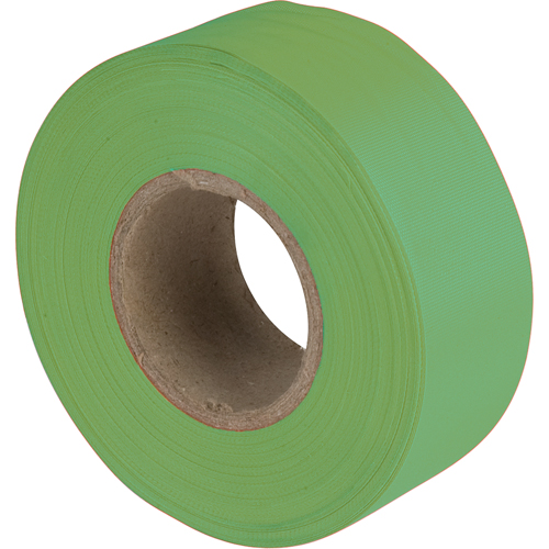 Flagging Tape, 1.2" W x 300' L, Green Superchem Industries