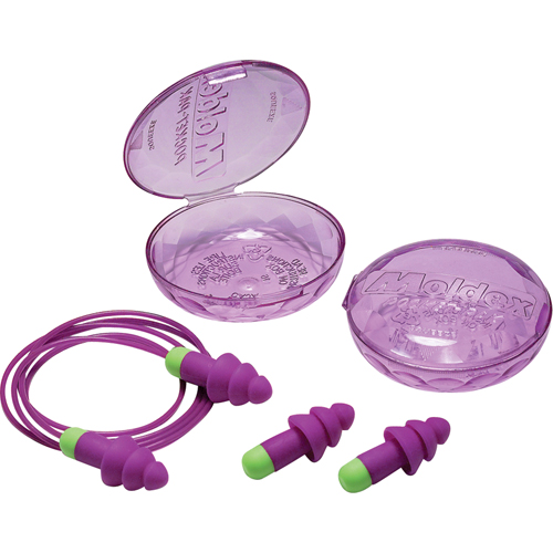 Bouchons d'oreilles r&eacute;utilisables Rockets, Sans cordon, Vrac - &eacute;tui en plastique, 27 dB NRR, Taille unique Superchem Industries