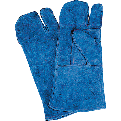 Gants de soudage &agrave; pouce & paume doubles, Cuir de vache refendu, Taille Grand Superchem Industries