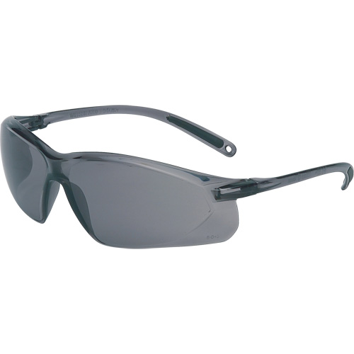 Lunettes de s&eacute;curit&eacute; Uvex s&eacute;rie A700, Lentille Grise/fum&eacute;e, Anti-&eacute;gratignures, R&eacute;pond ou surpasse la norme CSA Z94.3 Superchem Industries
