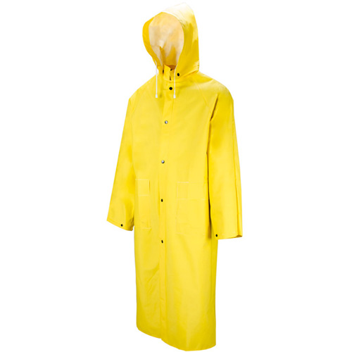 Tornado Long Coat, PVC, 5X-Large, Yellow Superchem Industries