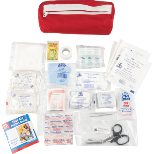 First Aid Kit, Class 1 Medical Device, Nylon Bag Superchem Industries