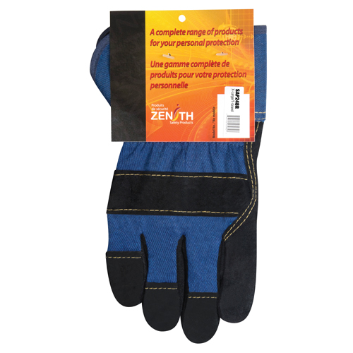 Gants d'ajusteur doubl&eacute;s pour l'hiver &agrave; chaleur sup&eacute;rieure, T-Grand, Paume en Cuir de vache refendu, Doublure en Thinsulate Superchem Industries