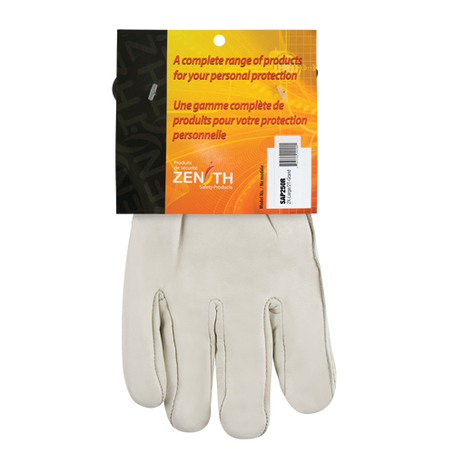 Gants de conducteur doubl&eacute;s pour l'hiver d'usage standard, 2T-Grand, Paume en Cuir fleur de vache, Molleton Superchem Industries
