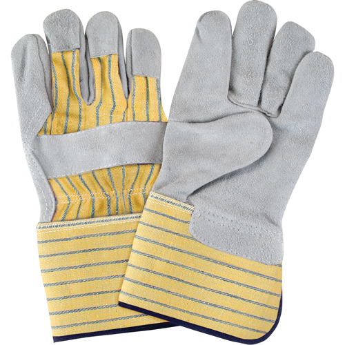 Premium Quality Fitters Gloves, Large, Split Cowhide Palm, Cotton Inner Lining Superchem Industries