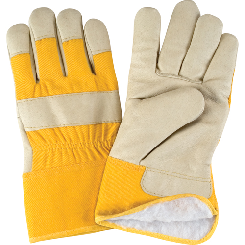 Gants d'ajusteur doubl&eacute;s pour l'hiver, Grand, Paume en Cuir fleur de porc, Doublure en Boa Superchem Industries