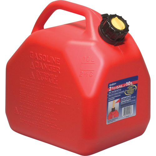 Jerricans, 2,5 gal. US/10 L, Rouge, Conformes aux normes CSA/ULC Superchem Industries