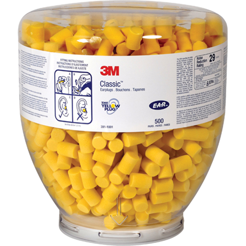 E-A-R Refill Classic One Touch Earplugs, Bulk - Canister Superchem Industries