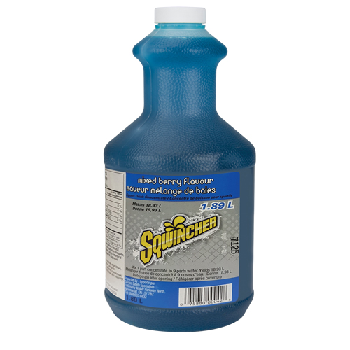 Sqwincher&reg; Rehydration Drink, Concentrate, Mixed Berry Superchem Industries