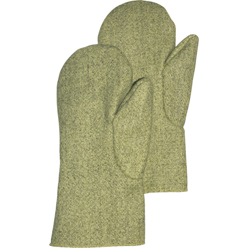 Carbo-King Heat Protective Mitts, Aramid, Large, Protects Up To 2100° F (1149° C) Superchem Industries