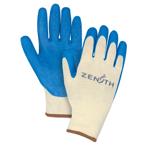 Gants r&eacute;sistants &agrave; la coupe en latex naturel, Taille Grand/9, Calibre 10, Rev&ecirc;tement Latex de caoutchouc, Enveloppe en Twaron, ANSI/ISEA 105 niveau 3/EN 388 niveau 4 Superchem Industries