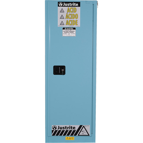 Armoires de s&eacute;curit&eacute; Sure-Grip Ex pour acides/produits corrosifs, 22 gal., 23,25" x 65" x 18" Superchem Industries