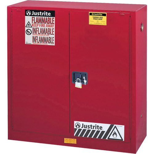 Sure-Grip&reg; EX Combustibles Safety Cabinet for Paint and Ink, 40 gal., 3 Shelves Superchem Industries