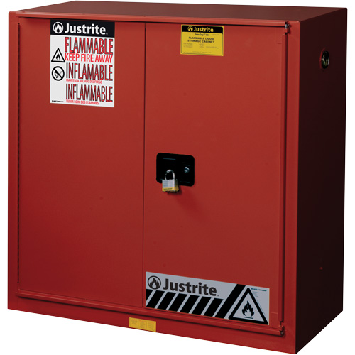 Sure-Grip&reg; EX Combustibles Safety Cabinet for Paint and Ink, 40 gal., 3 Shelves Superchem Industries