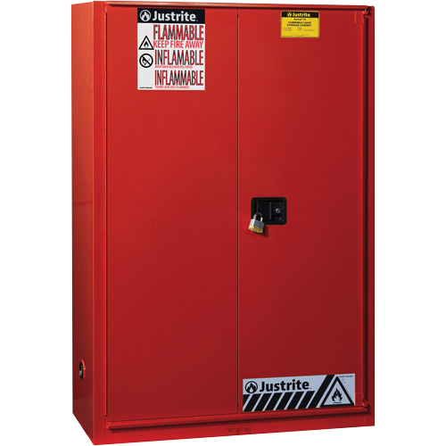 Sure-Grip&reg; EX Combustibles Safety Cabinet for Paint and Ink, 60 gal., 5 Shelves Superchem Industries