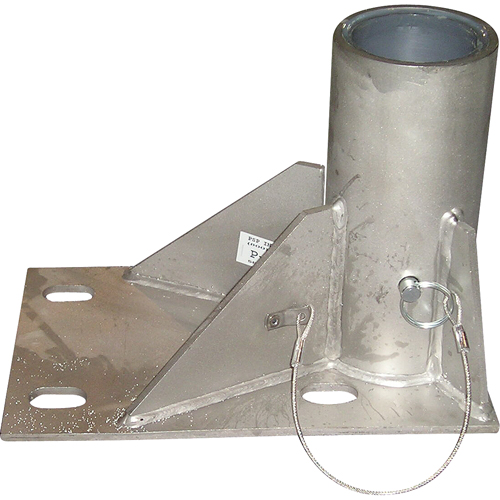 Syst&egrave;mes de sauvetage en espaces clos XTIRPA de Innova - Base de plancher en acier inoxydable Superchem Industries