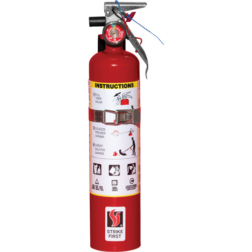 Extincteur d'incendie, ABC, Capacit&eacute; 2,5 lb Superchem Industries